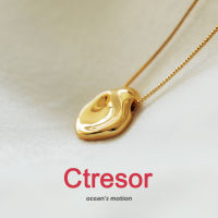 Ctresor Necklace รูปร่างไม่สม่ำเสมอ สง่างาม สร้อยคอ