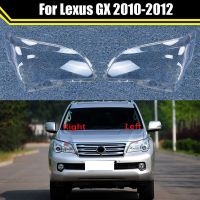 ตัวครอบไฟหน้ารถยนต์สำหรับ Lexus GX GX400 GX460 2010 2011 2012ฝาครอบเลนส์ไฟหน้าด้านหน้าสำหรับรถยนต์ที่ครอบโคมไฟที่ครอบแก้ว