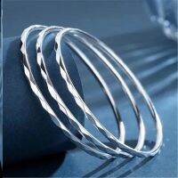 New junior iii water cube bracelet female fashion S999 ring sex J 9 contracted silver is three times young model