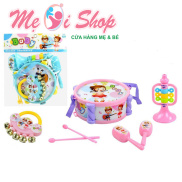 Bộ dụng cụ âm nhạc trống, kèn nhiều món cho bé ToysHouse 733A- Shop Mẹ Ơi