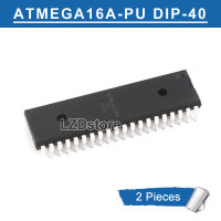 2 ชิ้น ATMEGA16A-PU DIP-40 ATMEGA16A DIP40 AVR บิตไมโครคอนโทรลเลอร์ 16 พันโปรแกรมแฟลชใหม่เดิม