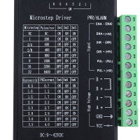 Ginca สเต็ปมอเตอร์แบบ TB6600 4A 9 42V TTL 32ไมโครสเต็ป CNC 1แกน