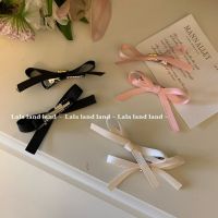 Japan South Korea Sweet Bow Hair Clip Versatile Bang Clip Princess Hair Card Soft Girl Edge Clip Girl Hair Accessories New Style