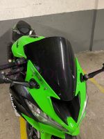 อินชั่น☇ใหม่สำหรับคาวาซากินินจา ZX-6R Zx6r 636 600 2009 2010 2011 2012 2013 2014 2015 2016 2017 2018กระจกบังลมกระจกรถจักรยานยนต์