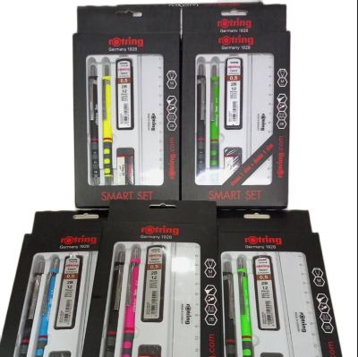 Rotring ชุดดินสอกด+ปากกา(5ชิ้น/ชุด) รุ่น Tikky Smart Set (4895151501119)