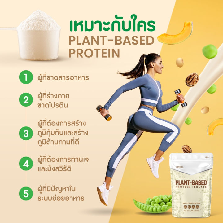 matell-plant-based-protein-isolate-แพลนต์เบสด์-ไอโซเลท-โปรตีนพืช-7-ชนิด-non-whey-เวย์-ลดน้ำหนัก-เพิ่มกล้ามเนื้อ-908g