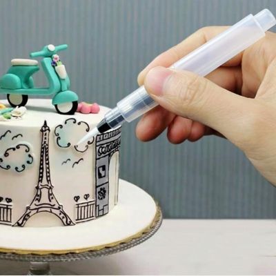 【CC】☎✺  2pcs Nozzles Set Dessert Decorators Decorating Icing Piping Syringe Tips