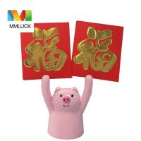 MMLUCK ซองจดหมายสีแดงสำหรับปีใหม่จากจีนมีโชคด้านการเงินที่สร้างสรรค์น่ารักกระเป๋าเทศกาลฤดูใบไม้ผลิอวยพร