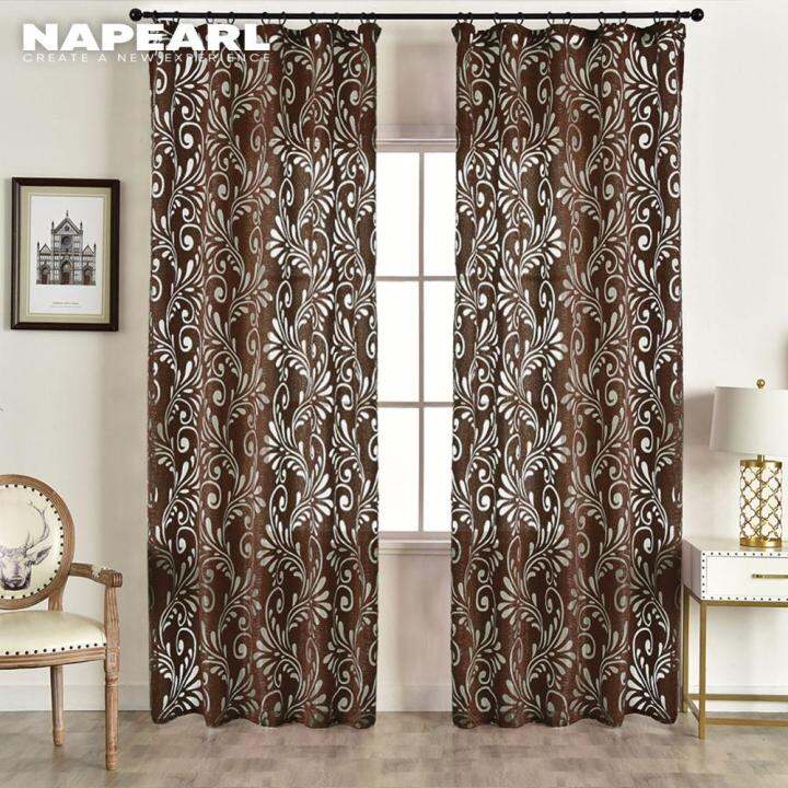 ready-made-semi-blackout-curtains-blind-panel-fabrics-for-window-modern-living-room-treatment-purple-black-white