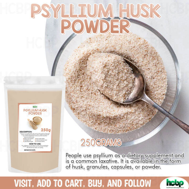 Psyllium Husk Powder 250g Weight Loss, Keto Diet, Body Detox, Super