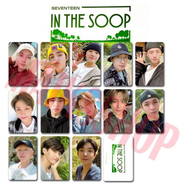 【high quality】Seventeen In The Soop Photocard Kpop Lazada