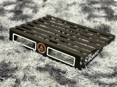 Rock บอร์ดเอฟเฟคกีต้าร์ กล่องใส่เอฟเฟคกีต้าร์ Effect Guitar Board Effect Guitar Box รุ่น 8TH Board &amp; 8TH Board + กล่องไม้