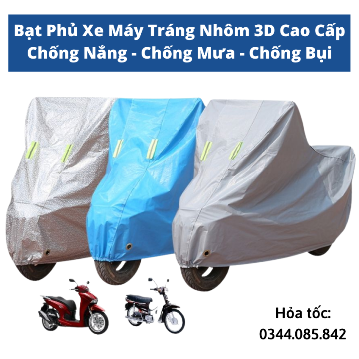 Bạt Xe Máy, Bạt Trùm Xe - Bạt Phủ Xe Máy Vải Dù Cao Cấp - Áo Trùm Xe ...