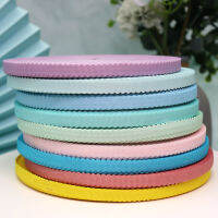 3/8 "10 มม.10 หลา Hollowed ขอบ Grosgrain ริบบิ้นริบบิ้นเทปผมโบว์ Handmade Craft Baking Giftbox ห่อบรรจุวัสดุ-Caiweiz