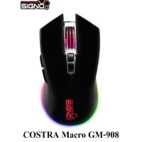 ??HOT!!ลดราคา?? SIGNO GM-908 เมาส์มาโคร COSTRA Macro Gaming Mouse (Black) ##ที่ชาร์จ แท็บเล็ต ไร้สาย เสียง หูฟัง เคส Airpodss ลำโพง Wireless Bluetooth โทรศัพท์ USB ปลั๊ก เมาท์ HDMI สายคอมพิวเตอร์