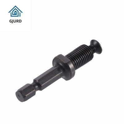 GJURD สากล เหมาะกับ 6mm/10mm 1/4andquot; ชาย อุปกรณ์เสริมดอกสว่าน การเชื่อมต่อ Shank สว่าน Chuck Adapter สกรูเกลียวปล่อย