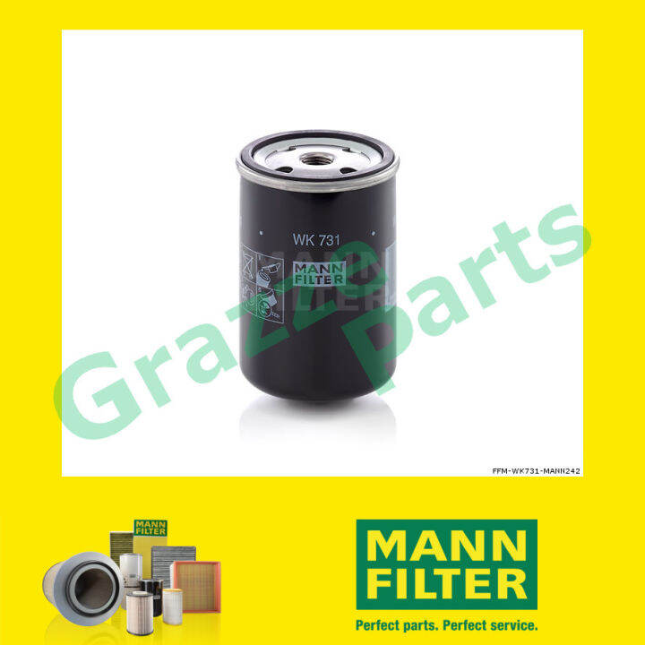 Original Mann Fuel Filter WK731 WK 731 for Ingersoll Rand ECM (Hydr ...