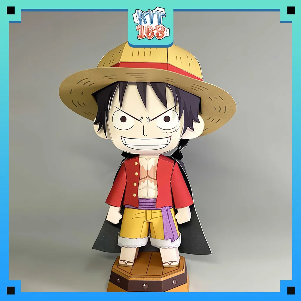 Làm thế nào để vẽ chibi Monkey D. Luffy (How to draw chibi Monkey D. Luffy)?