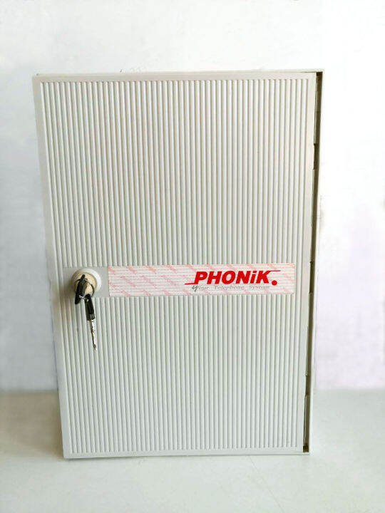 สินค้ามือสอง] ตู้พักสายโทรศัพท์ โฟนนิค, ตู้กระจายสายโทรศัพท์ Mdf Box Phonik  10 Pair | Lazada.Co.Th