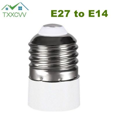E27อะแดปเตอร์ขั้วหลอดไฟเบ้าแปลงสัญญาณไฟฟ้าตัวปรับต่อแปลง E14ขั้วหลอดไฟ Led ขั้วหลอดไฟ Ac 85V-265V ประเภทอะแดปเตอร์ที่ยึดหลอดไฟเสียบ
