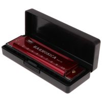 10 Holes Of C Blues Harmonica Musical Instrument Educational With