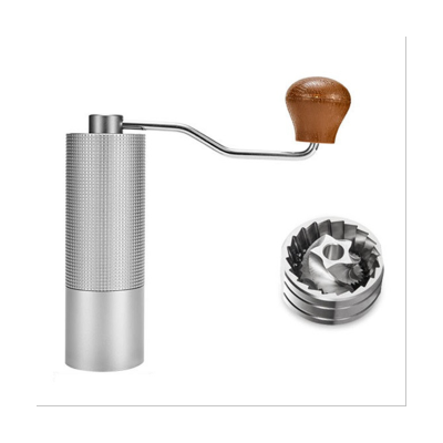 Manual Coffee Grinder Hand Adjustable Steel Core Burr for Kitchen Portable Hand Espresso Coffee Milling Tool 5 Stars