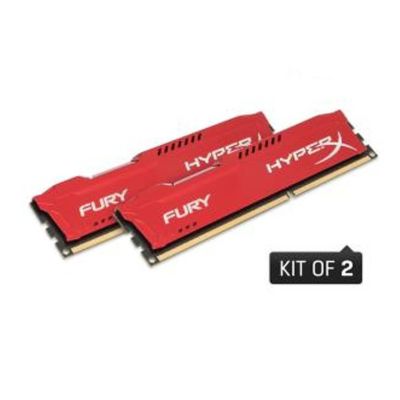 BESTSELLER อุปกรณ์คอม RAM RAM KINGSTON DRAM HyperX FURY Memory Red Model : HX316C10FRK2/8 อุปกรณ์ต่อพ่วง ไอทีครบวงจร