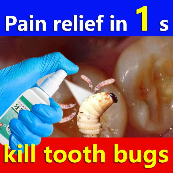 3s Effective Toothache spray 35ml Tooth ache pain reliever for kids and