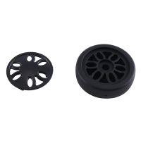 50Mm X12Mm Luggage Wheels Replacement Wear Resistant PU Caster Suitcase Replacement Wheels Luggage Replacement Wheels