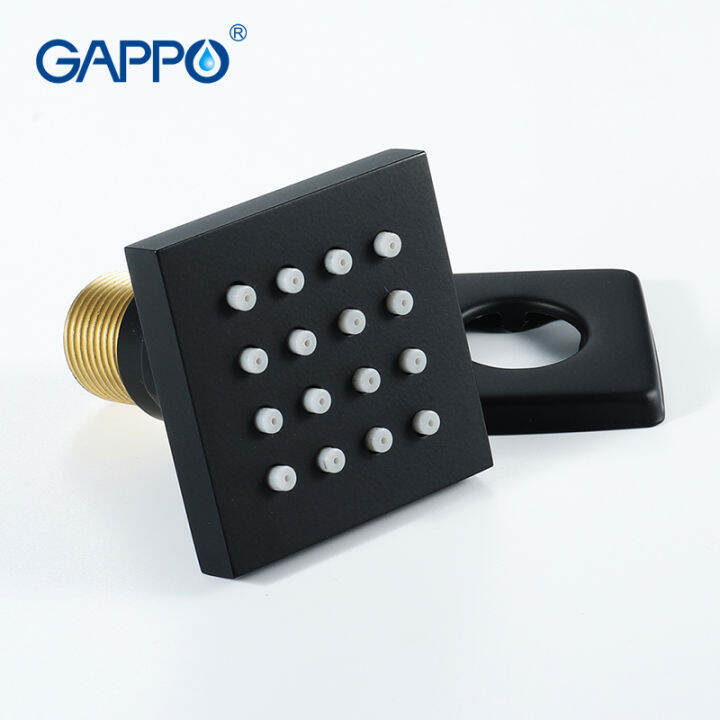 gappo-bathroom-accessories-shower-heads-wall-mounted-brass-black-paint-tap-square-shower-body-jet-spa-massage-shower-faucet