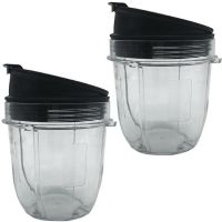 Juicer Accessories Cup Lid for Ninja Juicer for Nutri Ninja 12Oz CUP 12 Ounce Blender Jar 2 Pack of 12 Oz for Nutri Ninja Cups with Seal Lid