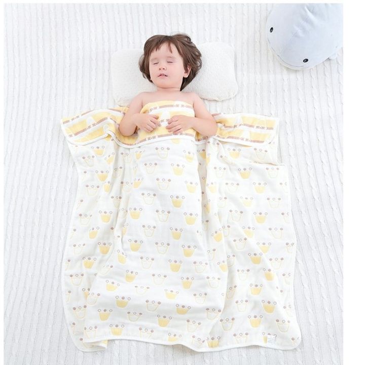 ราคาพิเศษ-baby-blanket-ผ้าห่ม-ผ้าห่มญี่ปุ่นผ้าฝ้าย-ผ้าห่มเด็ก-ผ้าห่มเด็กแรกคลอด-ผ้าห่มเด็กอนุบาล-ทอ6ชั้น