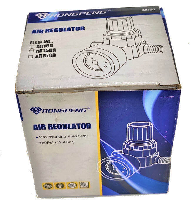 rongpeng-อุปกรณ์-ปรับแรงดัน-ปรับลม-ขนาด-1-4-1-4นิ้ว-air-regulator-รุ่น-ar150