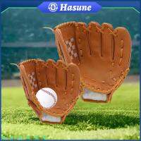 Hasune ถุงมือเล่นซอฟต์บอล Mitts Batting Infield Pitcher ถุงมือเบสบอล S ถุงมือเบสบอล