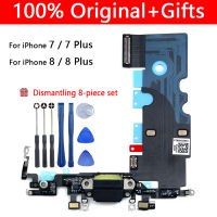 100% Original USB ชาร์จพอร์ต Charger Board สำหรับ iPhone 7 7Plus 8 Plus Dock Plug Jack Socket Connector Flex Cable Repair Parts-harjea4397887