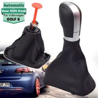 DSG เกียร์อัตโนมัติ Shift Knob Stick Lever Shifter สำหรับ VW Golf 6 Jetta MK6 EOS Passat B7 CC สำหรับ Sharan 7N จาก2010ที่นั่งหนัง