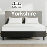 Thames ที่นอนHybrid ยางพาราแท้ สปริงเสริมยางพารา 9นิ้ว รุ่นYorkshire ที่นอน สปริง 2.3มม แก้ปวดหลัง ที่นอน latex spring mattress