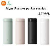 ขวดน้ำเก็บความร้อน Xiaomi แบบพกพารุ่น350ขวดสุญญากาศมล. 316L สำหรับเหล็กสแตนเลสน้ำเก็บความเย็นและอุ่นสำหรับการเดินทางแคมป์ปิ้ง