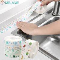 [Kitchen Bathroom Shower Wall EdgeSink EdgeGas Stoves Edge Sealing Strip] [Waterproof Oil Proof Anti-mold Self Adhesive Caulk Strip Stickers] 【JULY】