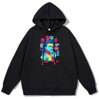King Of Rock Music Creativity Print Hoodies Men Personality Fashion Hoody Hip Hop Street Clothes Cotton Loose Casual Hooded Man Size XS-4XL