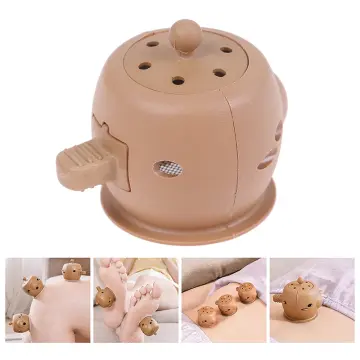 Moxibustion Roll Hand Held Burner Moxa Therapy Rotatable Warm Body Massager