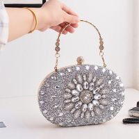 【YD】 Evening Clutch for Wedding Purses Chain Designer Luxury Handbag with Metal Handle