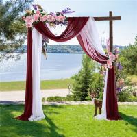 【YF】 70x550cm Wedding Arch Drape Photography Background Decoration Garden Birthday Pendant Wall