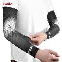 【CC】 BOODUN Men Cycling Arm Warmers Cover Sleeve Protection Outdoor UV Fishing Sleeves