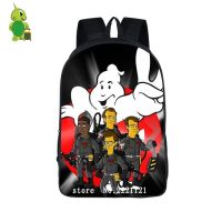 【⊕Good quality⊕】 ding26992525811481 Ghostbusters กระเป๋านักเรียนกระเป๋าเป้โรงเรียนนักเรียนอนิเมะ Ghostbusters กระเป๋าเป้สะพายหลังโรงเรียนกระเป๋าเดินทางคนคงที่ที่ดีที่สุด