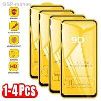 1-4ชิ้น9D กระจกเทมเปอร์ปกป้องหน้าจอสำหรับ A54 A34 A13 A14 A53 A52 A12 A33 A23 A32 A51 A72 A03 M12 M52 M32