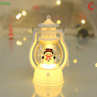 ?【Lowest price】HOMA โคมไฟ LED ขนาดเล็กสำหรับตกแต่งเทศกาลคริสต์มาสอุปกรณ์งานเลี้ยงปีใหม่