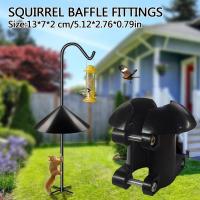 Squirrel Baffle Anti Stealing Bird Feed Rotating Suspension Bird Feeder A7A1