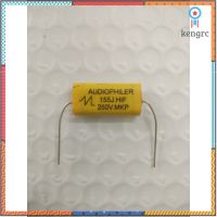 1.8UF 1.5UF 1UF 250V Axial audio stepless capacitor ยอดขายดีอันดับหนึ่ง