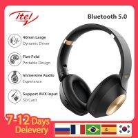 itel N82 Wireless Headphones Foldable Over Ear Bluetooth Earphones Bass Noise Cancellation Support SD Card Headset For Xiaomi Over The Ear Headphones